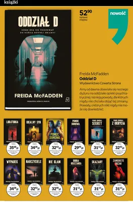 Książka Zamknięte drzwi Freida McFadden oprawa miękka promocja w Empik