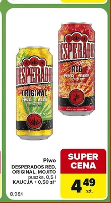 Piwo Desperados Red promocja w Carrefour Express