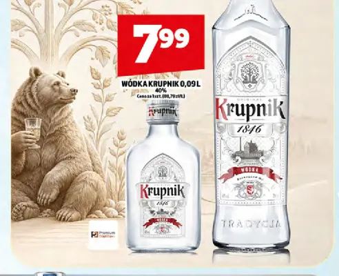 Wódka Krupnik 40% promocja w TOPAZ