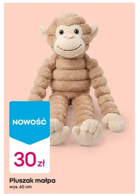 Pluszak małpa promocja w Pepco
