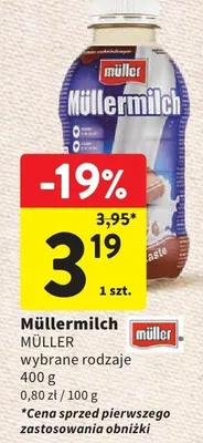 Müllermilch promocja w Intermarche