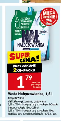 Woda gazowana Nałęczowianka promocja w Twój Market