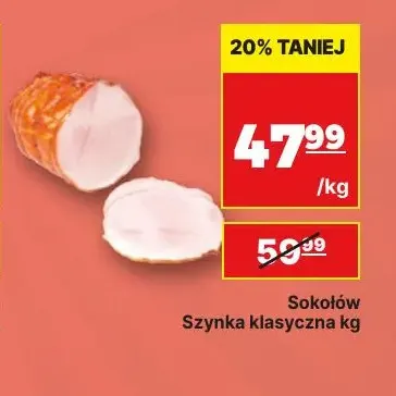 Sokołów szynka klasyczna promocja w API Market