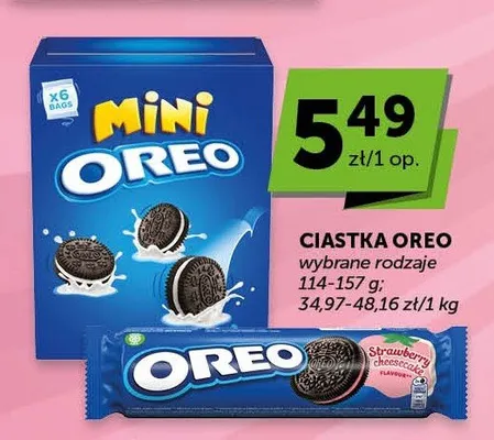 Ciastka Mini Oreo promocja w ABC