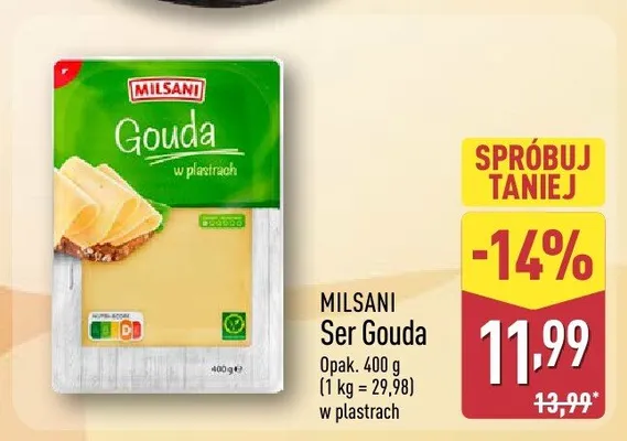Ser gouda promocja w Aldi