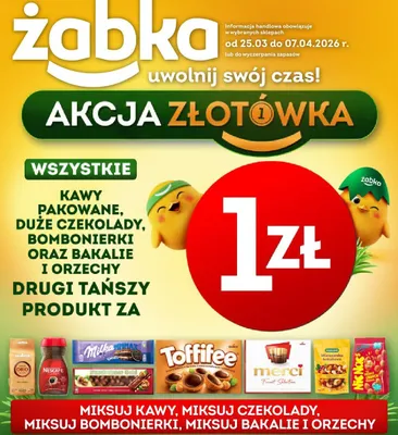 Gazetka, strona 0 promocja w Żabka