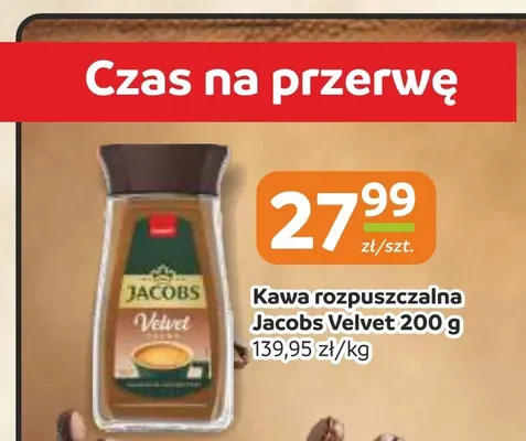 Kawa rozpuszczalna Jacobs Velvet promocja w Gama