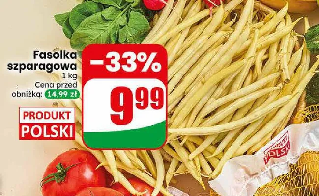 Fasolka szparagowa promocja w Dino