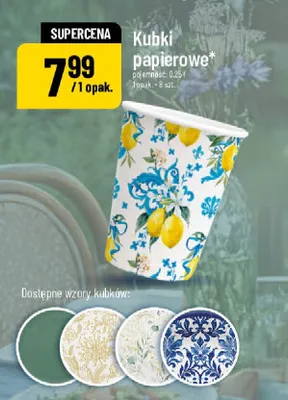 Kubki papierowe promocja w POLOmarket