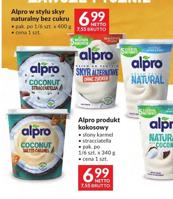 Alpro produkt kokosowy Stracciatella promocja w Makro