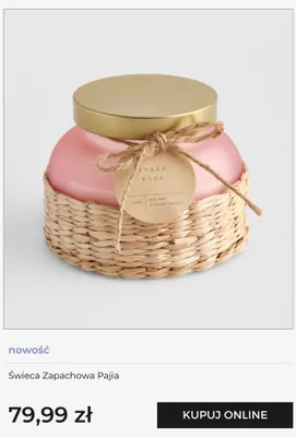 Świeca zapachowa home&you Pajia promocja w home&you