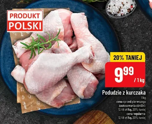 Podudzie z kurczaka promocja w POLOmarket