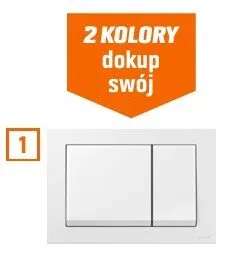 Przycisk Enter biały Cersanit nr OBI 7579717 promocja w OBI