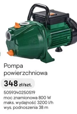 Pompa powierzchniowa promocja w Castorama
