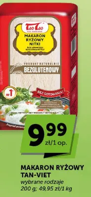 Makaron ryżowy nitki bezglutenowy promocja w ABC