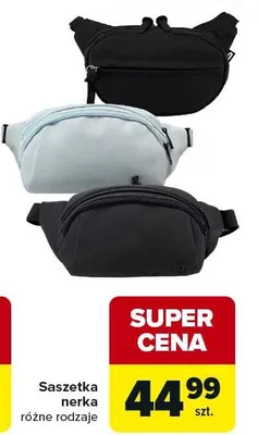 Saszetka nerka różne rodzaje promocja w Carrefour