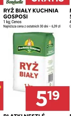 Ryż biały Kuchnia Gosposi promocja w Stokrotka