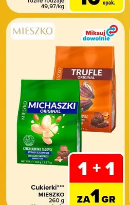 Cukierki Mieszko promocja w Carrefour Market