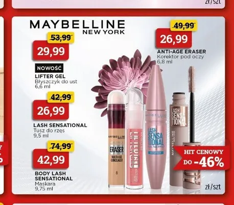 Błyszczyk do ust Maybelline Lifter Gloss promocja w Drogeria Kosmyk