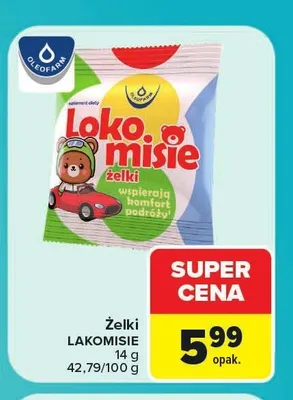 Żelki Oleofarm Lakomisie promocja w Carrefour Market