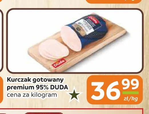 Kurczak gotowany premium 95% Duda promocja w Społem Częstochowa