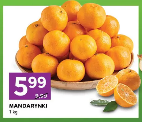 Mandarynki promocja w Stokrotka