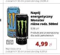 Napój energetyczny mojito Be power promocja w Torimpex Toruńska Sieć Sklepów Spożywczych