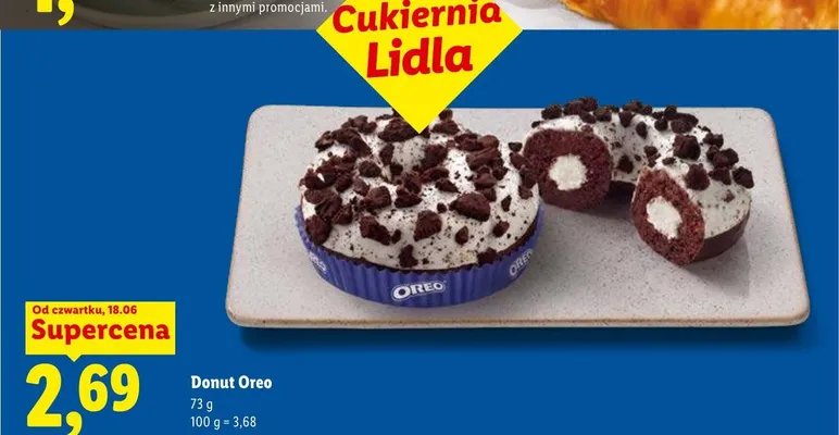 Donut Oreo promocja w Lidl