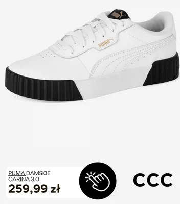 Buty damskie Puma Carina 3,0 promocja w CCC