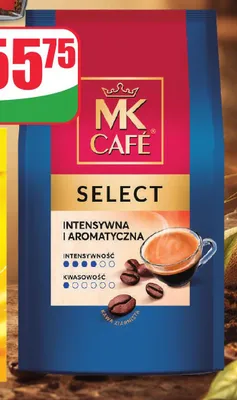 Kawa ziarnista MK Café Select promocja w Dino