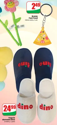 Kapcie domowe Dino promocja w Dino
