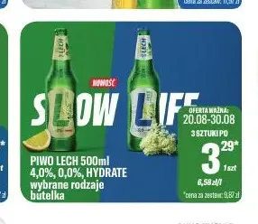 Piwo Lech 4,0% promocja w Tomi Markt