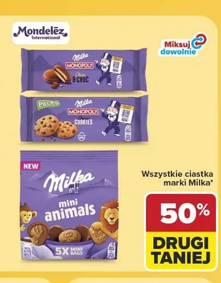 Ciastka Milka promocja w Carrefour