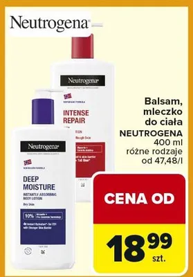 Balsam do ciała Intense Repair promocja w Carrefour