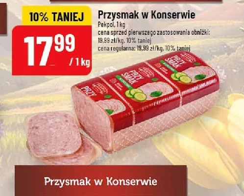 Przysmak w konserwie promocja w POLOmarket