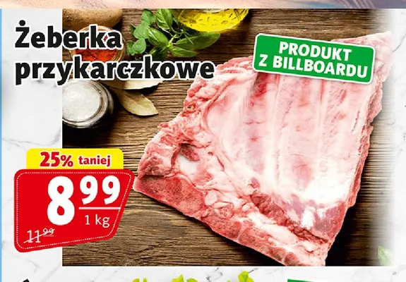 Żeberka przykarczkowe promocja w Prim Market