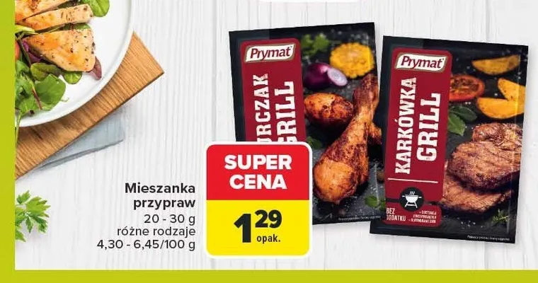 Mieszanka przypraw Karkówka Grill Prymat promocja w Carrefour Market