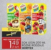 Sok leon 200ml różne rodzaje promocja w Wafelek