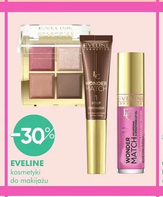 Olejek do ust Eveline Cosmetics Wonder Match promocja w Super-Pharm