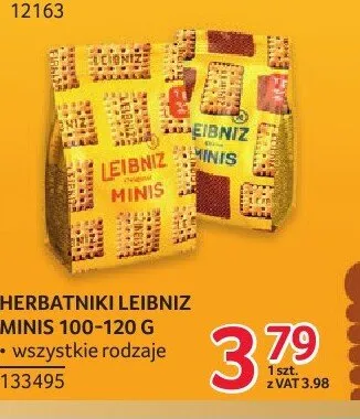 Herbatniki LEIBNIZ Minis Original promocja w Selgros