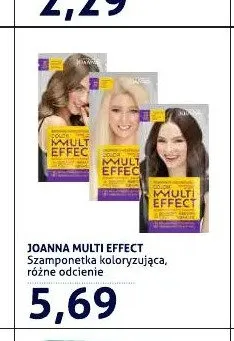 Szamponetka koloryzująca Joanna Multi Effect promocja w Blue Stop