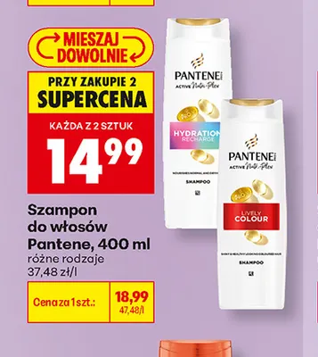 Szampon do włosów Pantene promocja w Biedronka