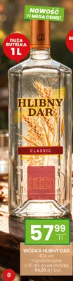 Wódka Hlibny Dar promocja w Twój Market