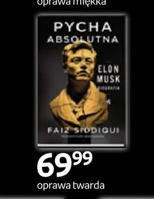 Książka Pycha absolutna Elon Musk promocja w Empik