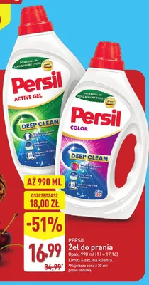 Żel do prania Persil Color promocja w Aldi