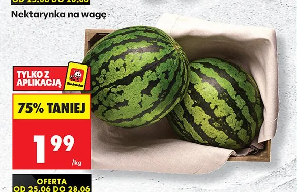 Arbuz na wagę promocja w Biedronka