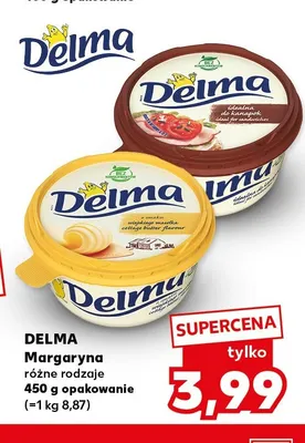 Margaryna Delma promocja w Kaufland