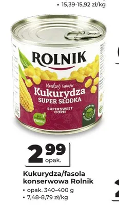 Fasola konserwowa Rolnik promocja w Odido