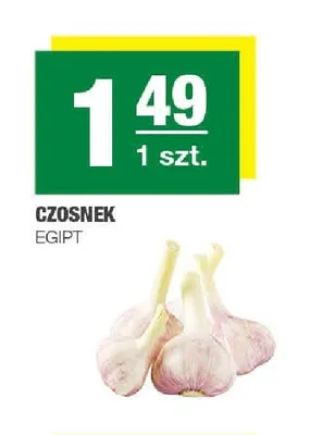 Czosnek promocja w SPAR