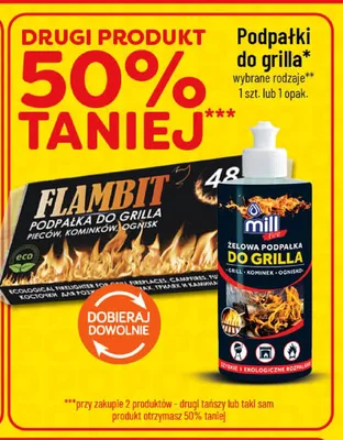 Podpałka do grilla Flambit promocja w POLOmarket
